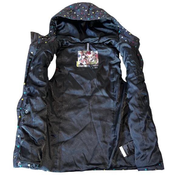 Burton Puffer Vest DryRide Colorful Snowboarding Y2K - Picture 4 of 10